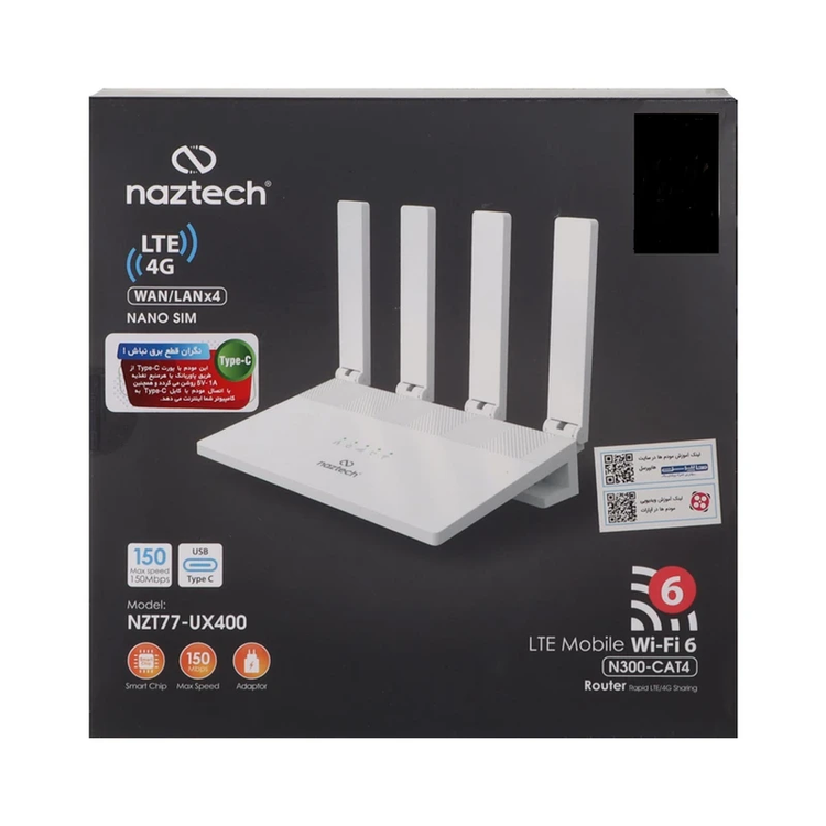مودم 4G LTE نزتک مدل 77UX400